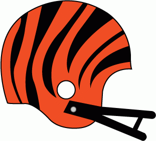 Cincinnati Bengals 1981-1986 Primary Logo DTF transfer for t shirt